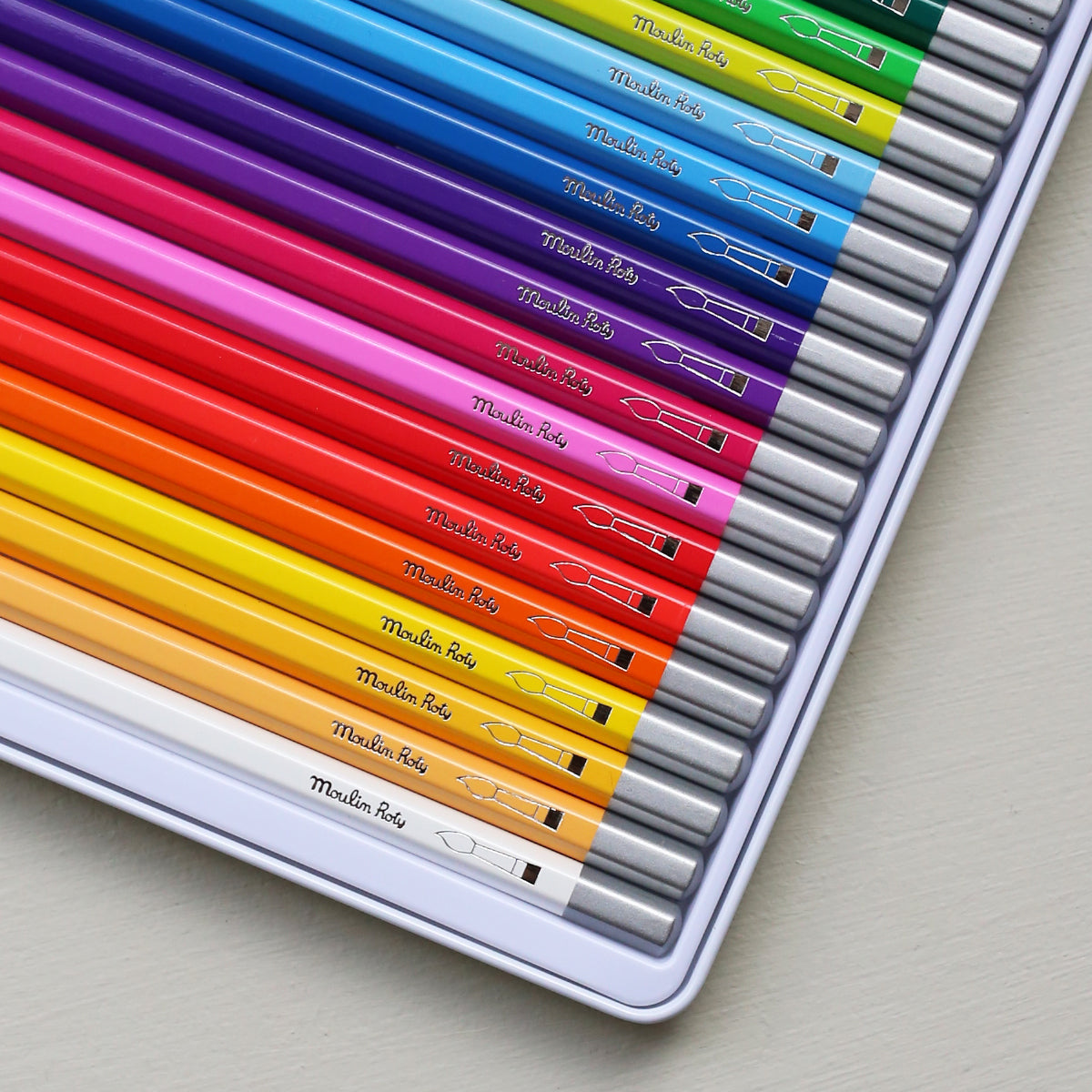 WATERCOLOURED PENCILS // SET OF 24 COLOURS