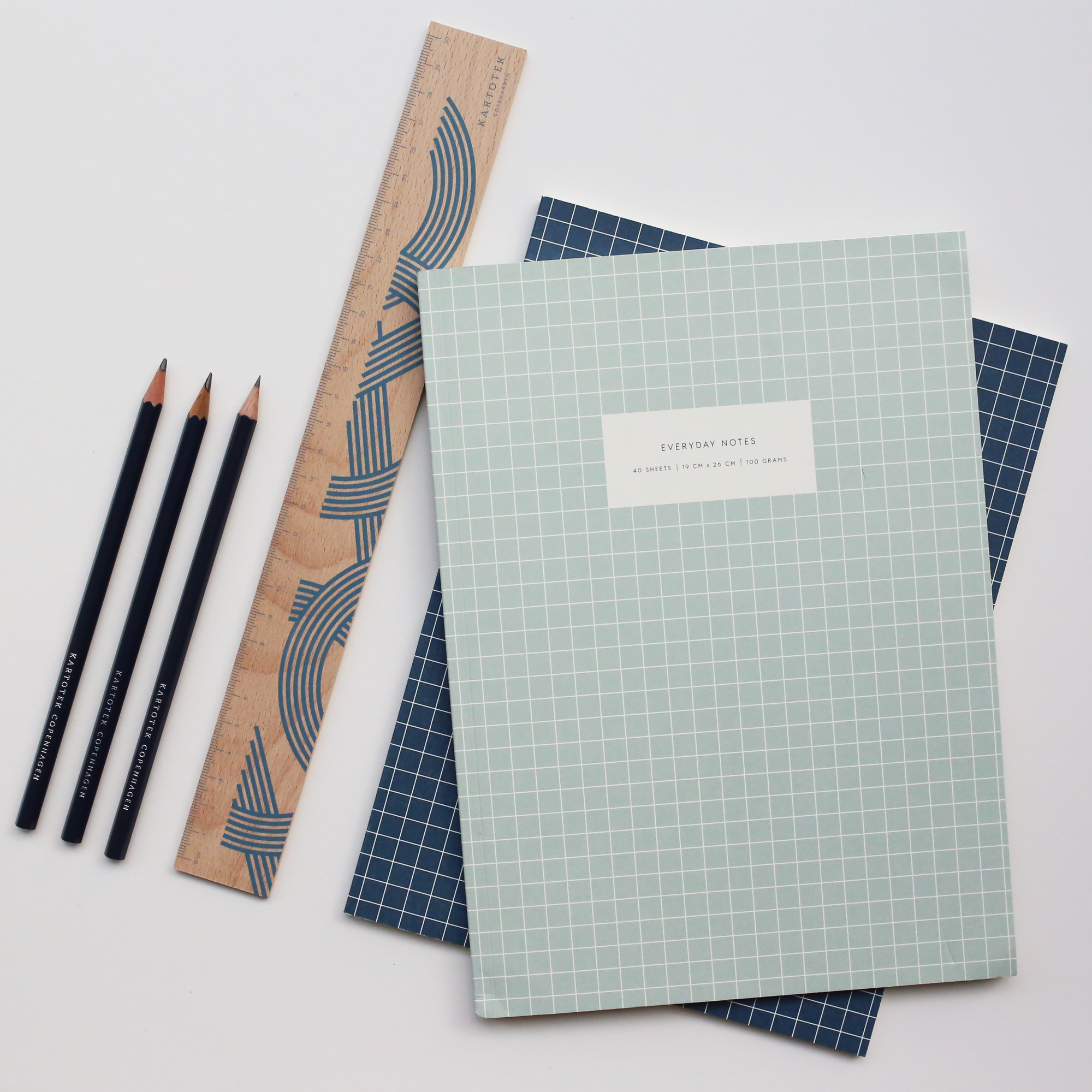 WOODEN RULER SET // 3 PCS