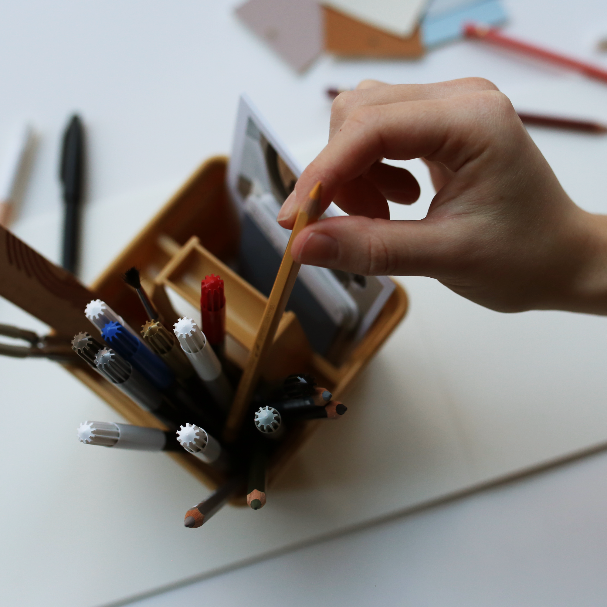 STORAGE CADDY S // BEIGE