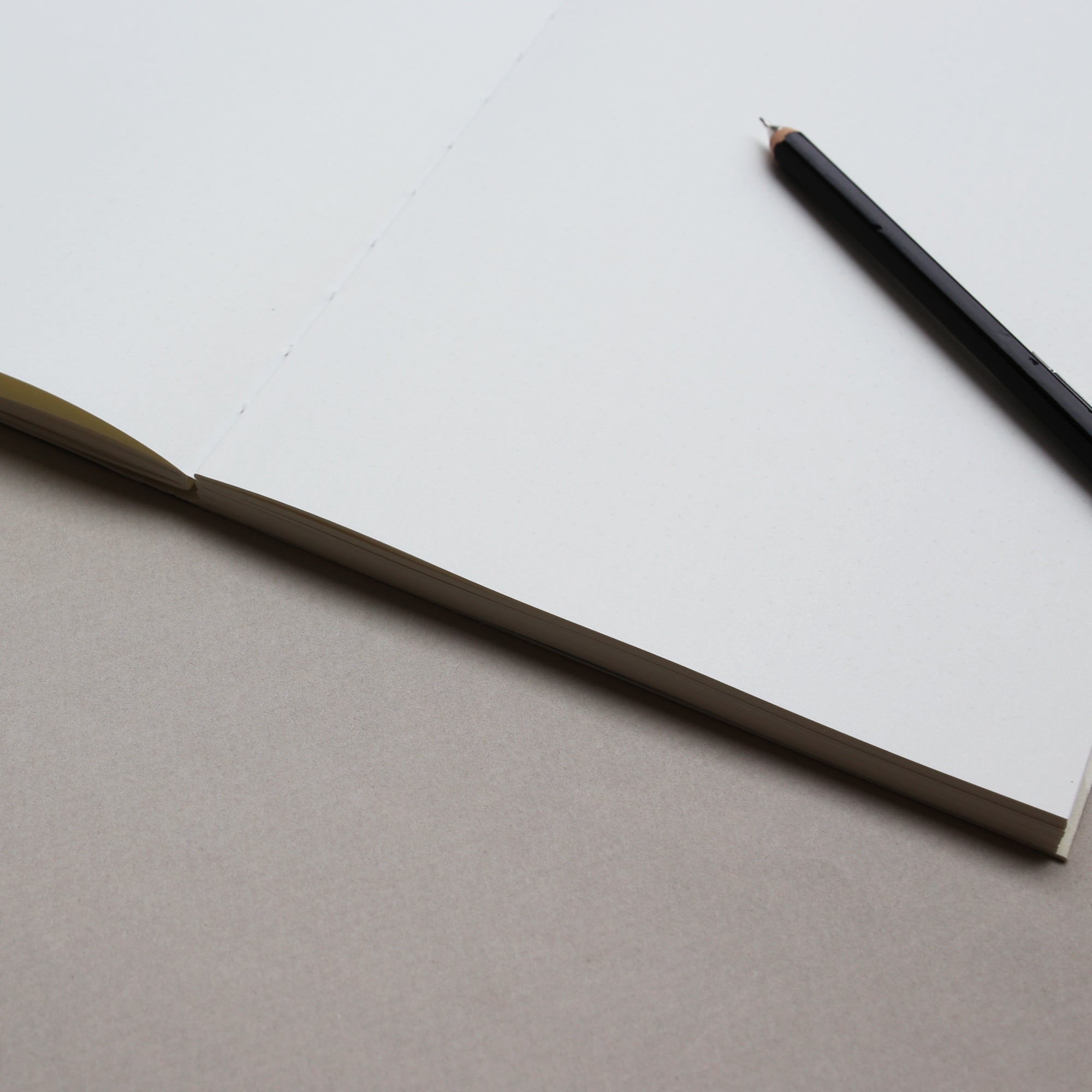 OPEN FLAT NOTEBOOK // BABURU PLUM