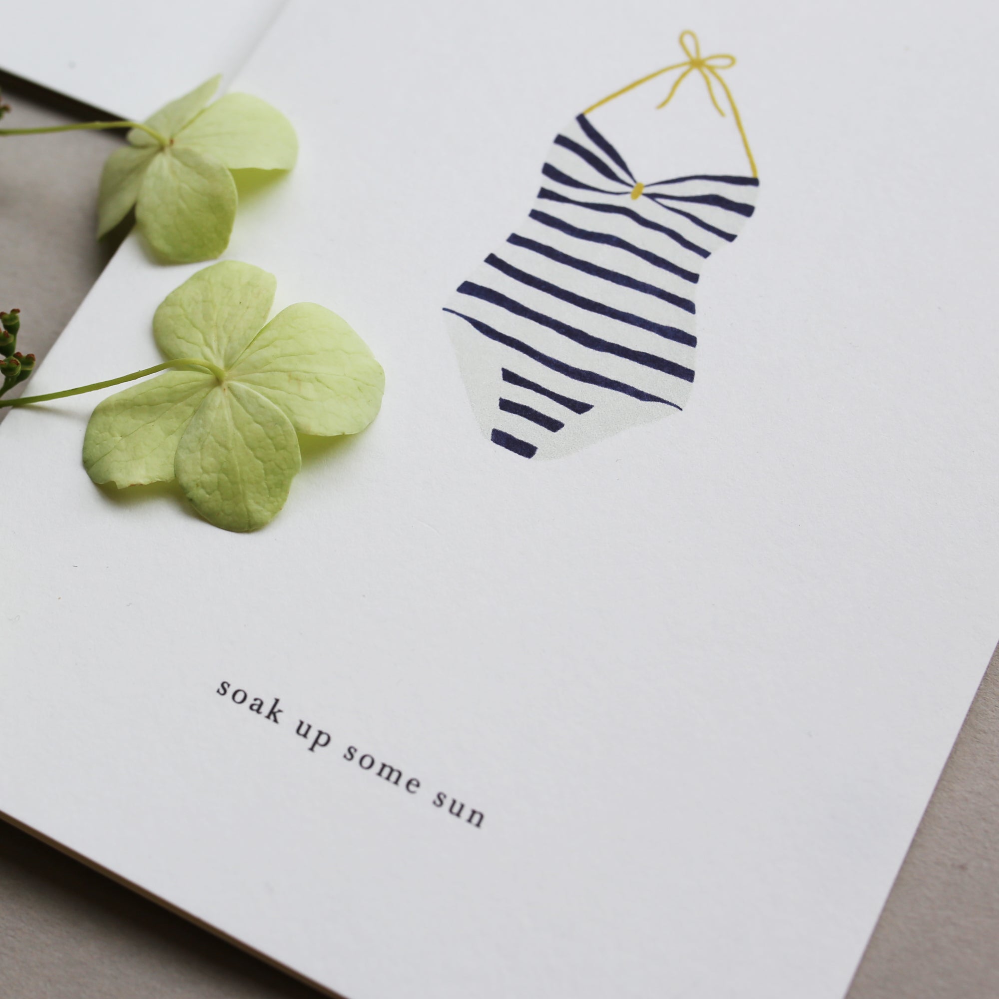 GREETING CARD // SWIMSUIT