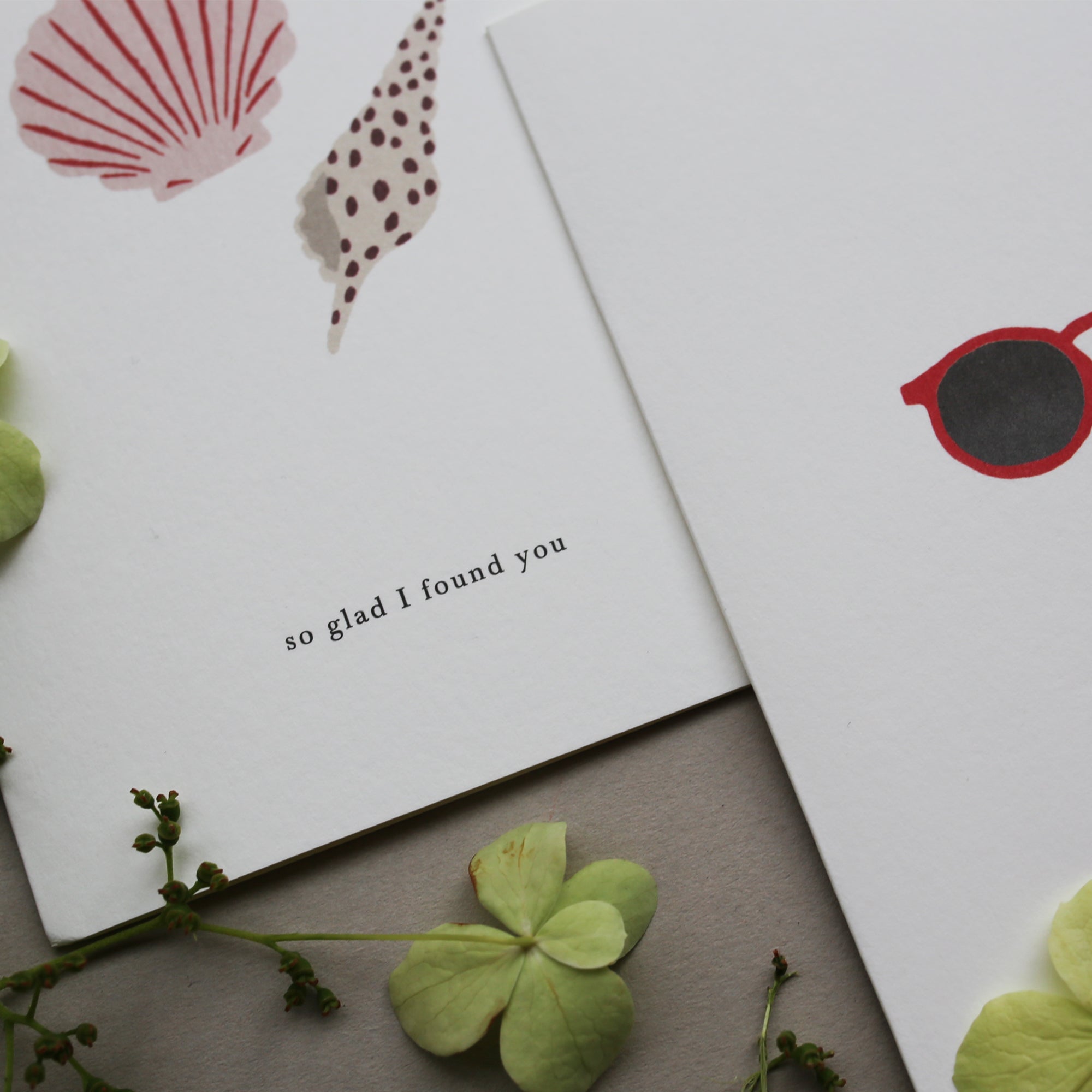 GREETING CARD // SEASHELLS