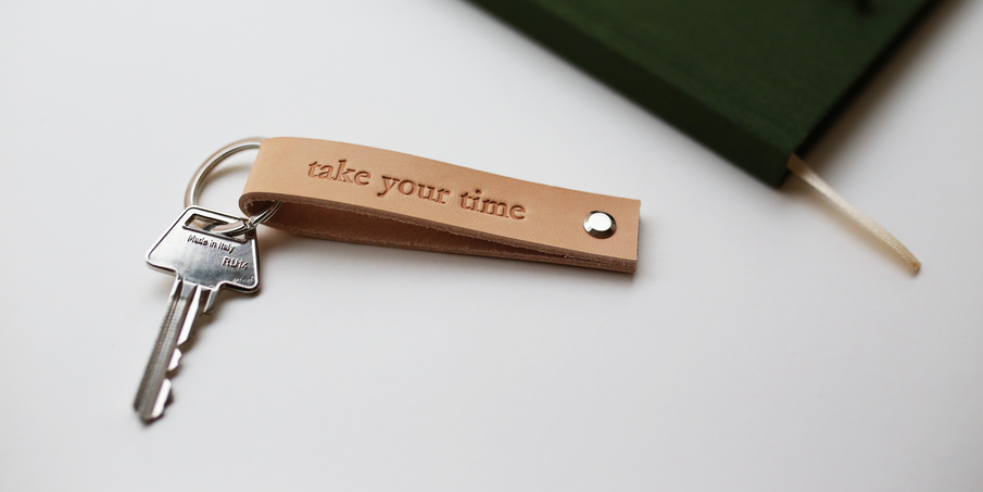Always at hand: meet our new handmade leather key holder