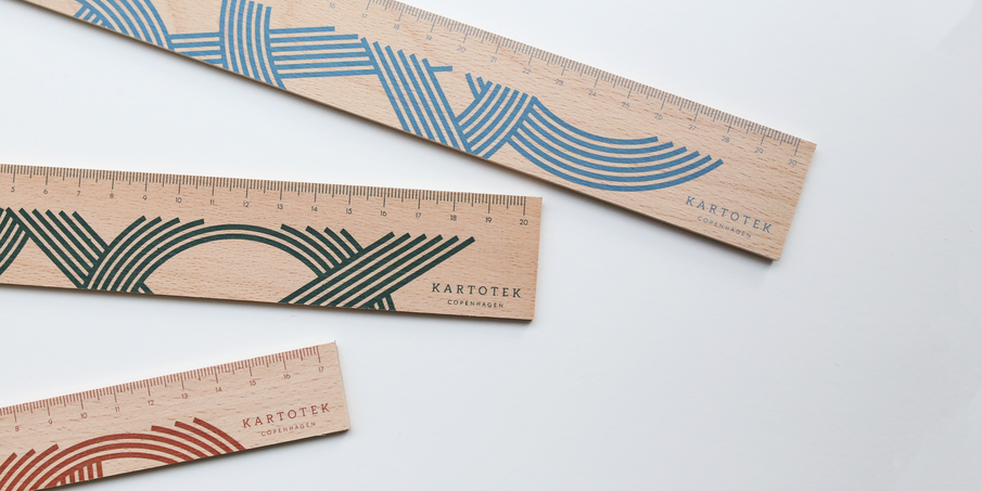 Meet our new Wooden Rulers with a graphic touch