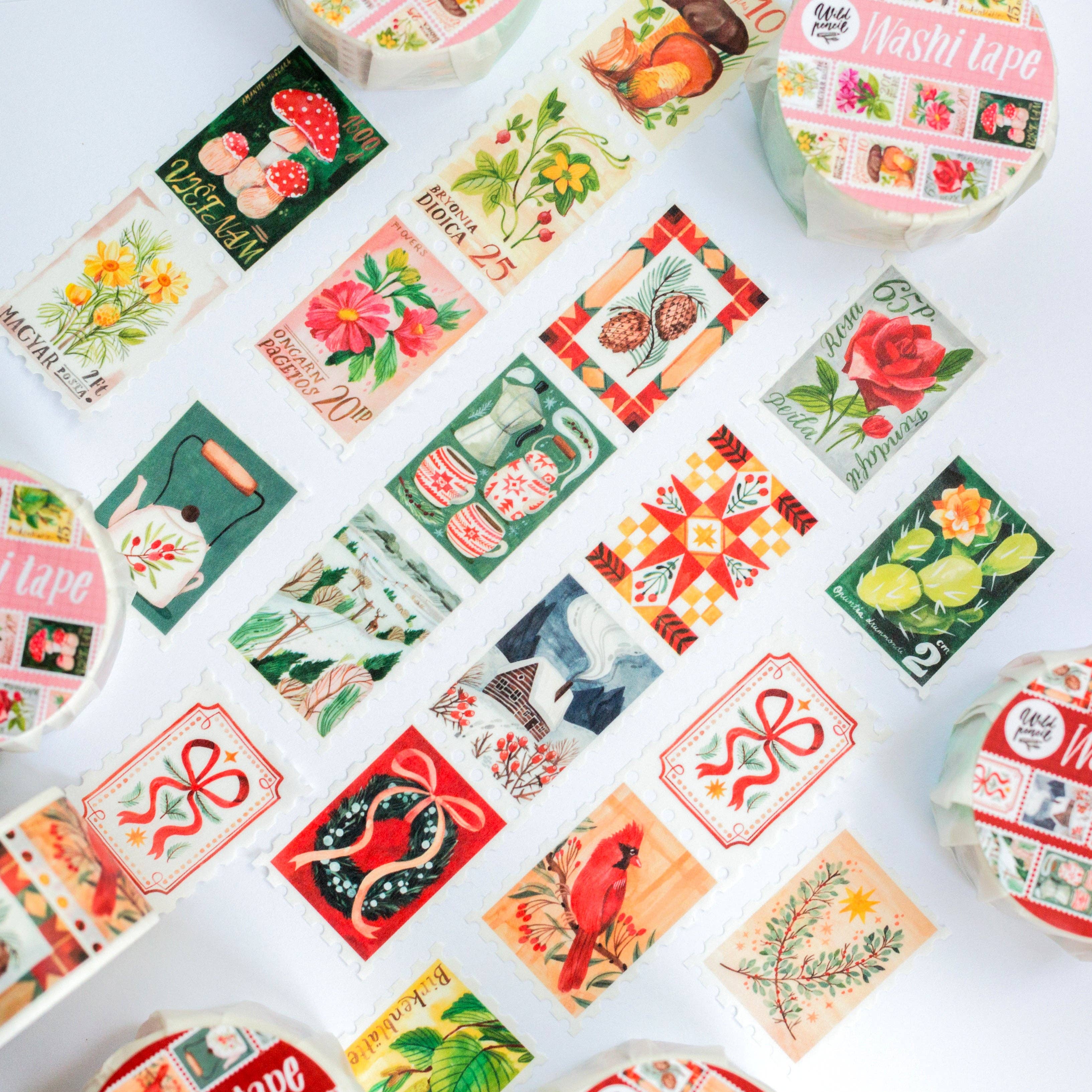 WASHI TAPE // BLOMSTERFRIMÆRKER