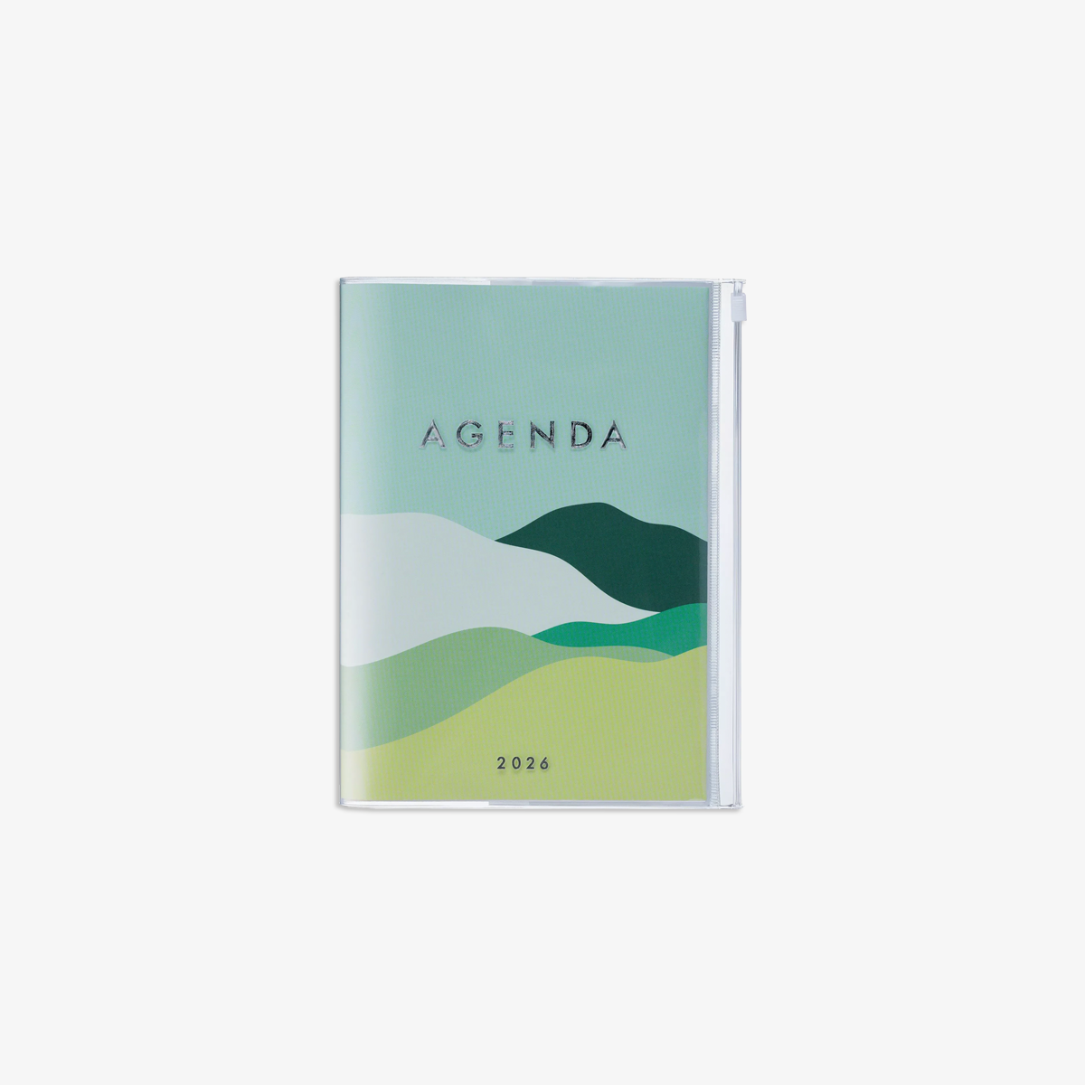 CALENDAR SEP 2025 - DEC 2026 A6 // MOUNTAIN GREEN