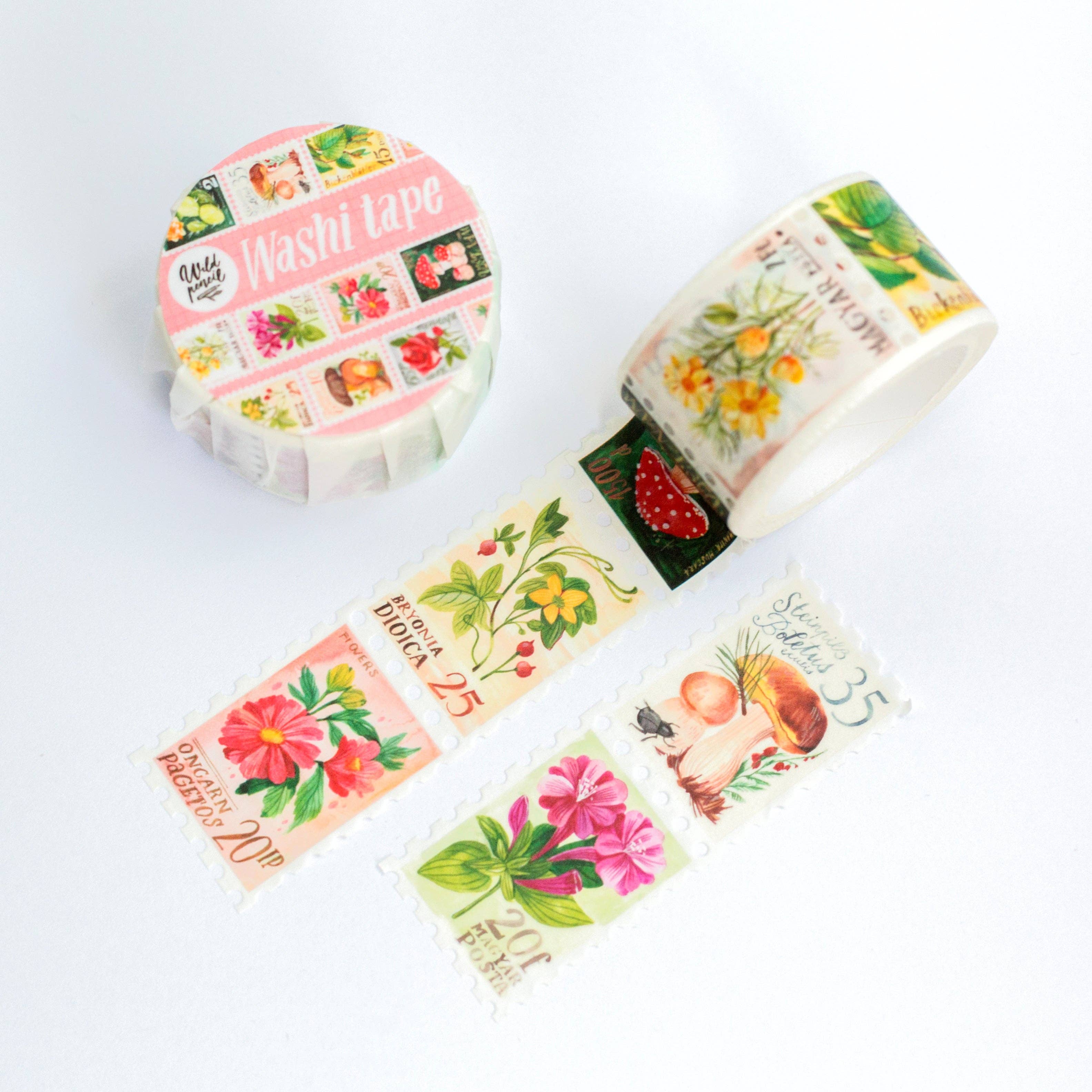 WASHI TAPE // BLOMSTERFRIMÆRKER