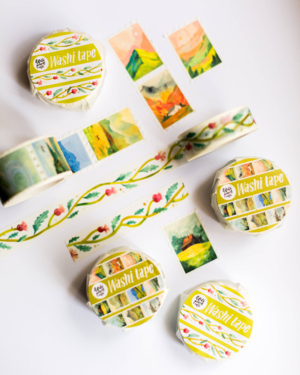 WASHI TAPE // LANDSCAPES