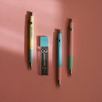 RETRO MECHANICAL PENCIL // ROSE & BLUE