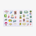 A BOOK LOVER'S STICKER BOOK