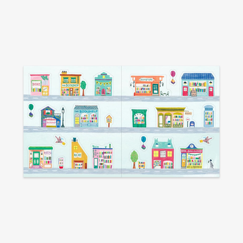 A BOOK LOVER'S STICKER BOOK