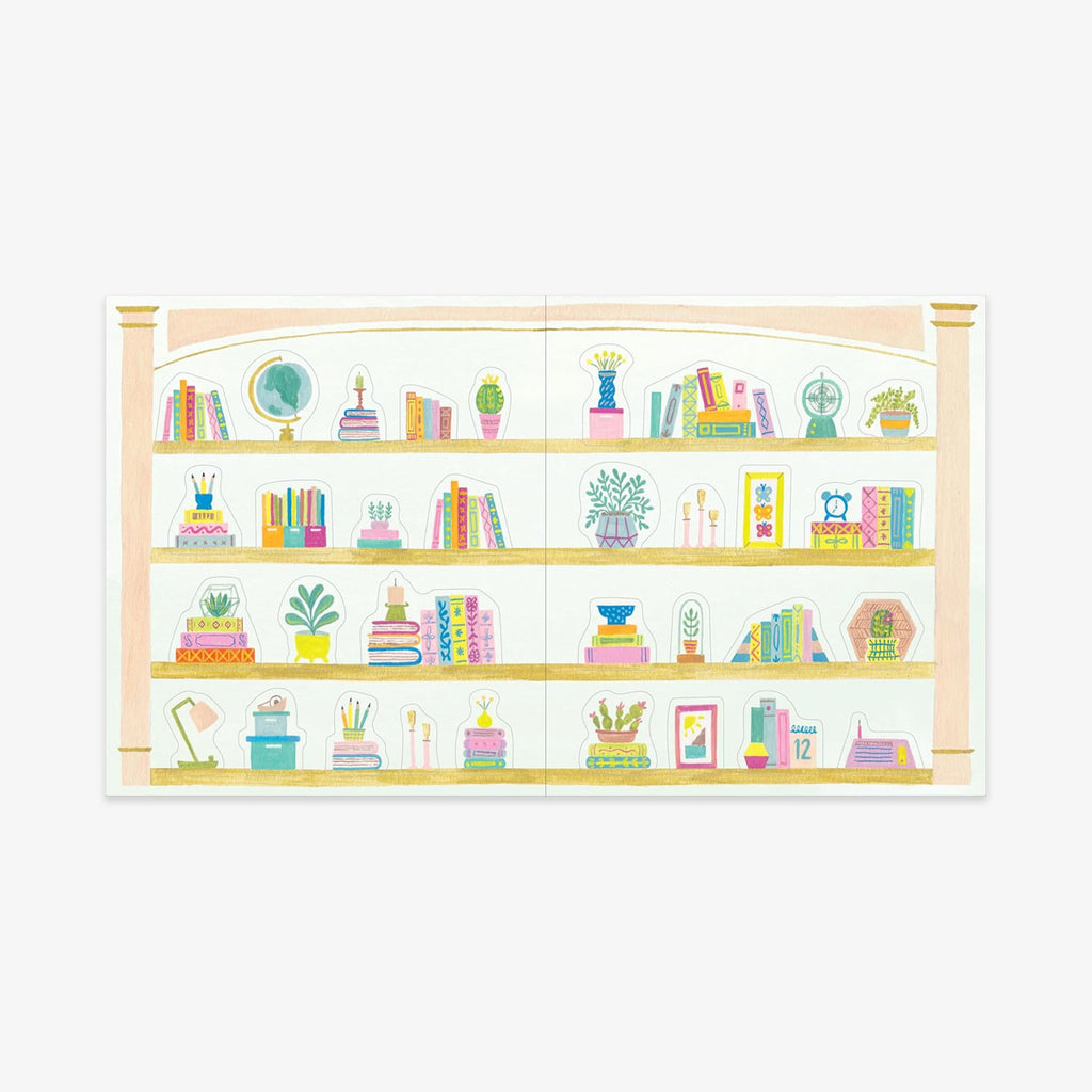 A BOOK LOVER'S STICKER BOOK