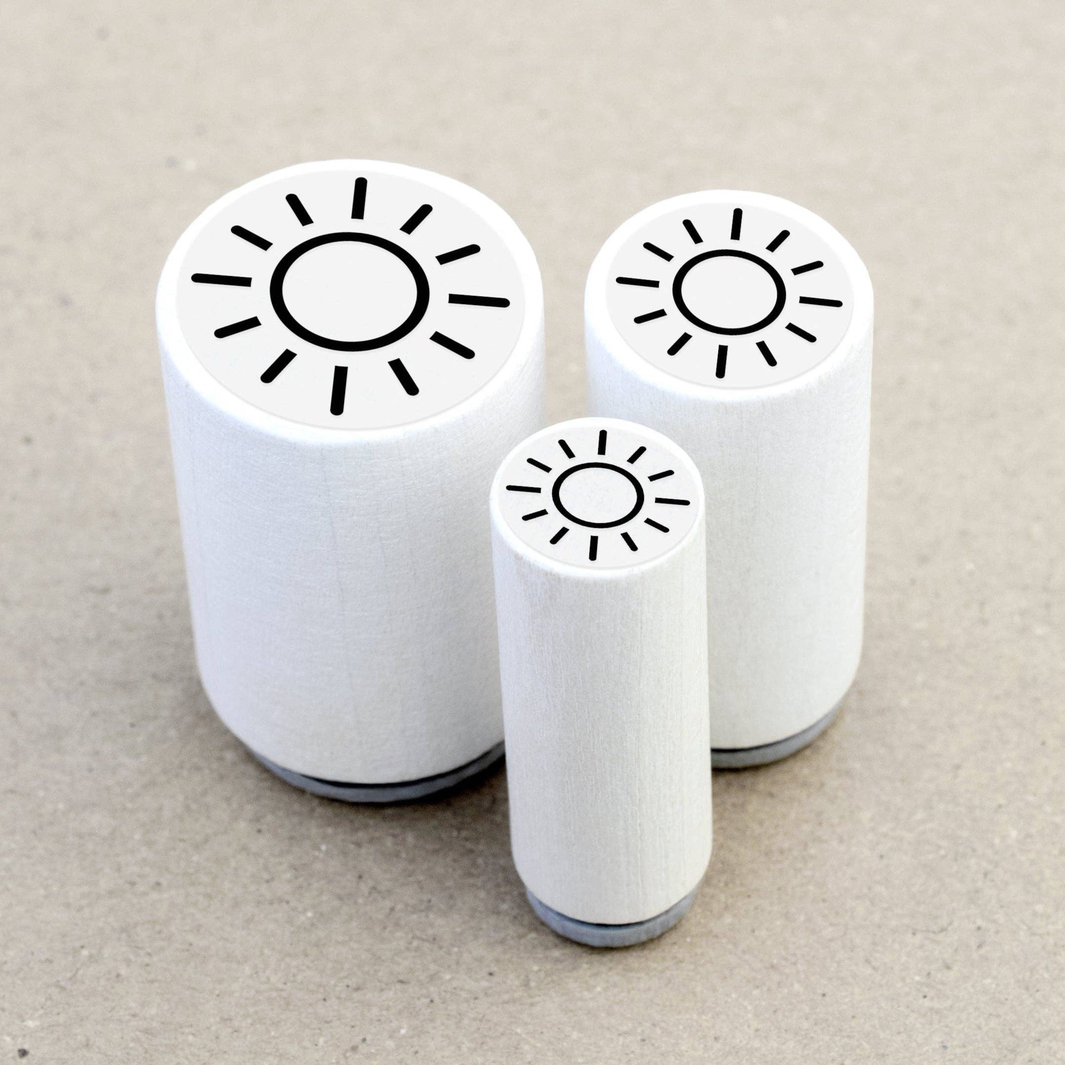 MINI RUBBER STAMP // SUN