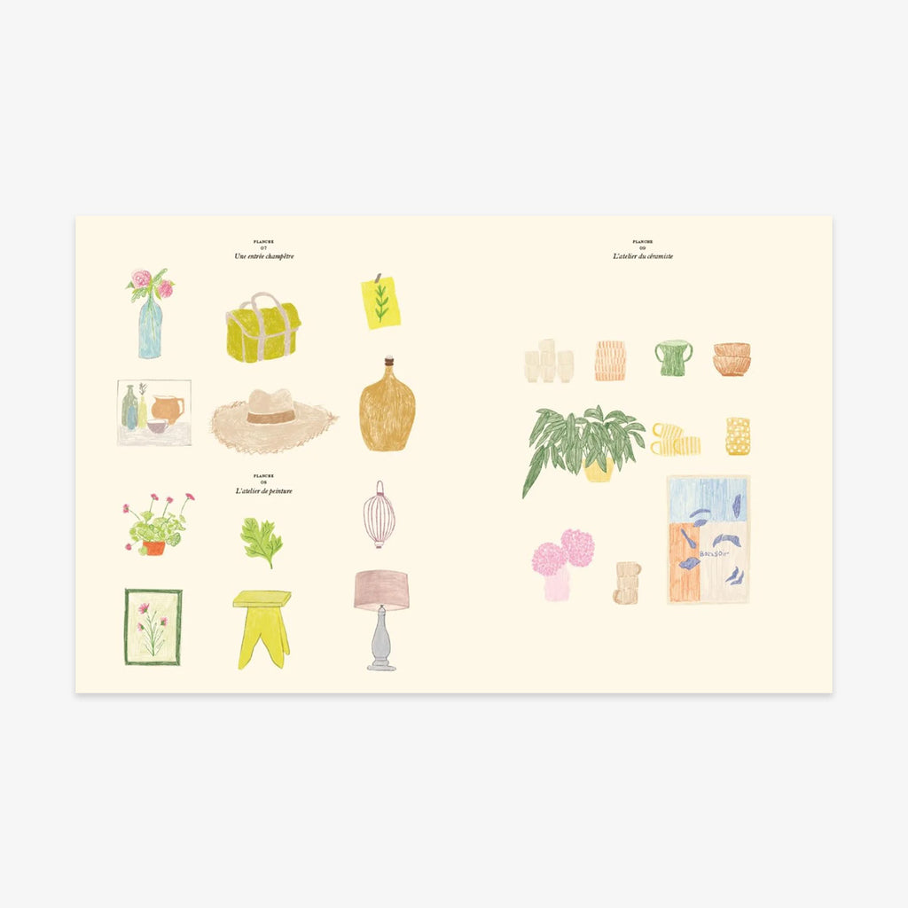COLOURING AND STICKER BOOK // LA MAISON