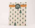 GIFT BAG LARGE // GREEN FIR TREE