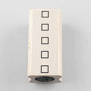 STEMPEL // CHECKLISTE