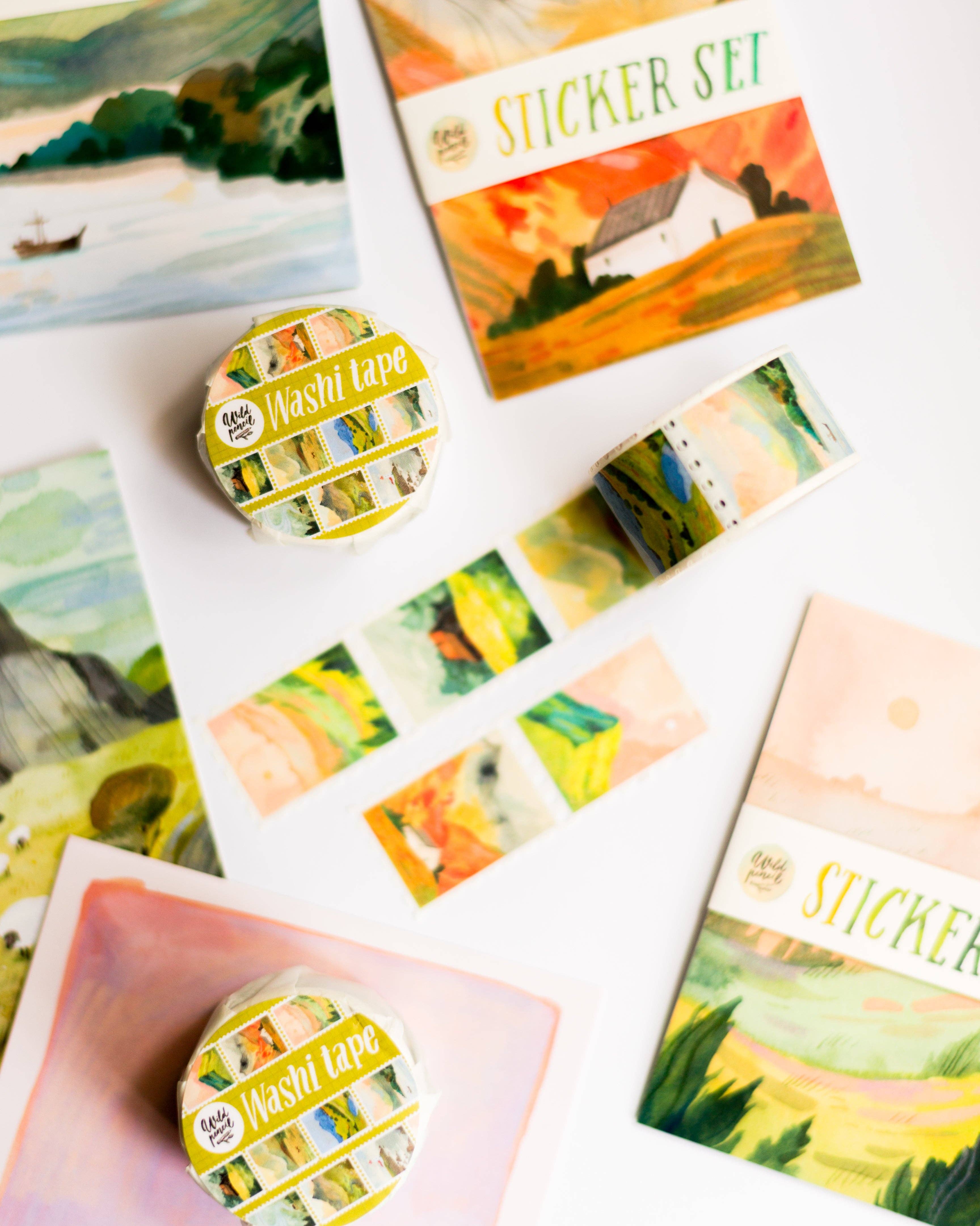 WASHI TAPE // LANDSCAPES