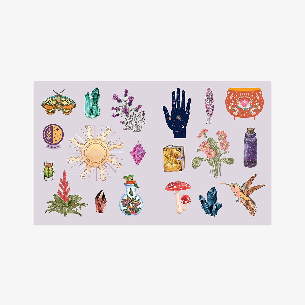 STICKER BOOK // APOTHECARY