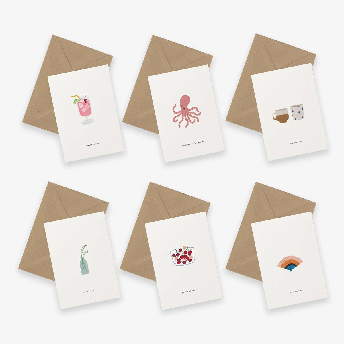 GREETING CARD BUNDLE OF 6 // APPRECIATION