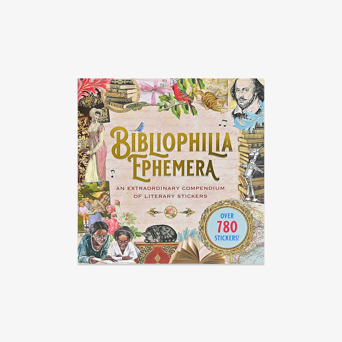 STICKER BOOK // BIBLIOPHILIA EPHEMERA