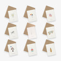 GREETING CARD BUNDLE OF 9 // BIRTHDAY