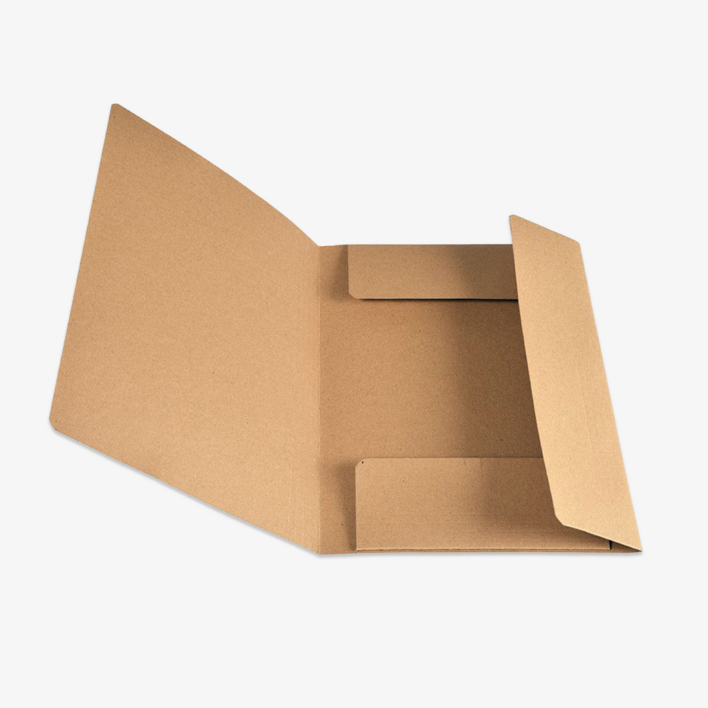 FOLDEMAPPE A4 KRAFT // SORT