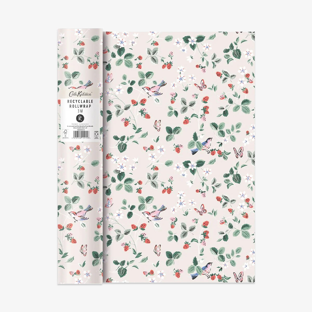 WRAPPING PAPER // CREAM BIRDS