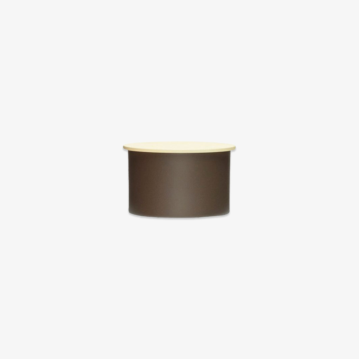 HÜBSCH DISTRICT STORAGE BOX // BROWN YELLOW