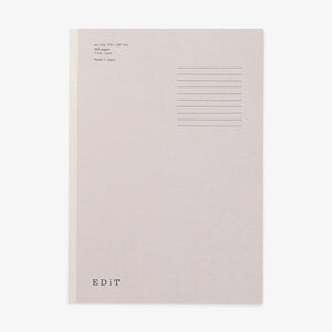EDiT NOTEBOOK SLIM // A4 RULED