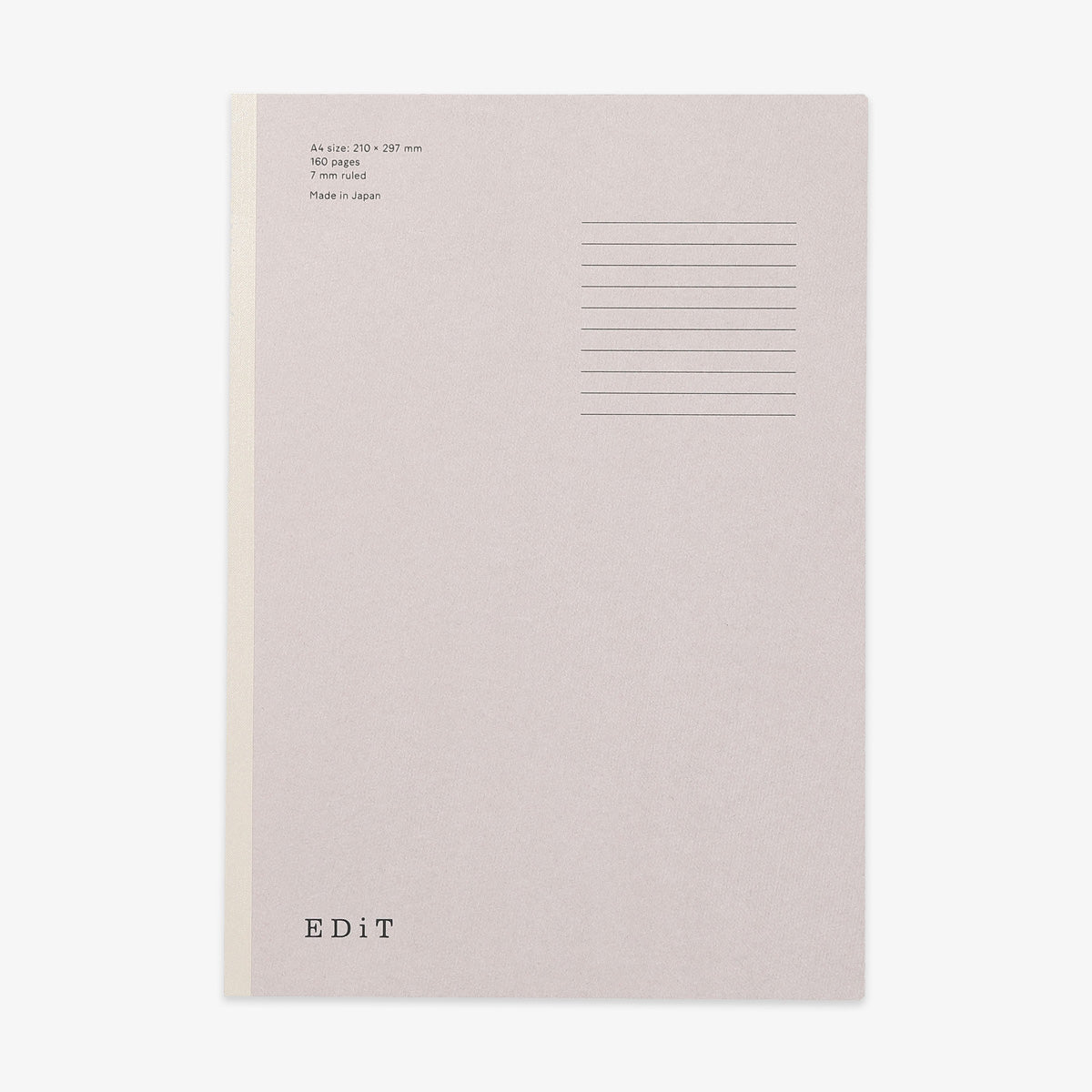 EDiT NOTEBOOK SLIM // A4 RULED