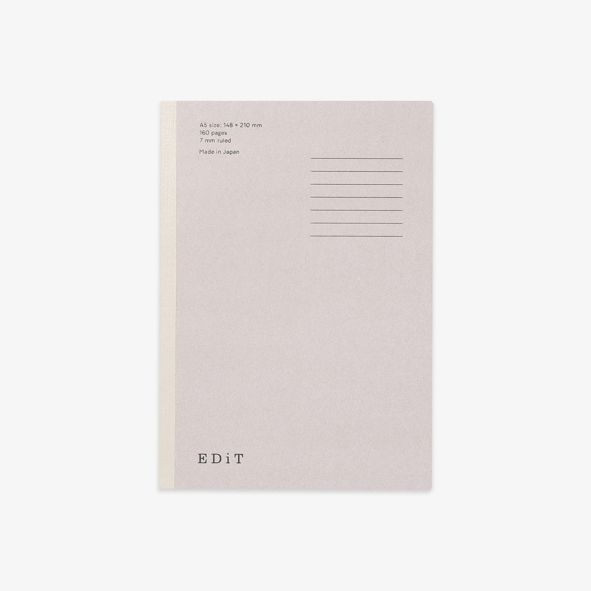 EDiT NOTEBOOK SLIM A5 // RULED