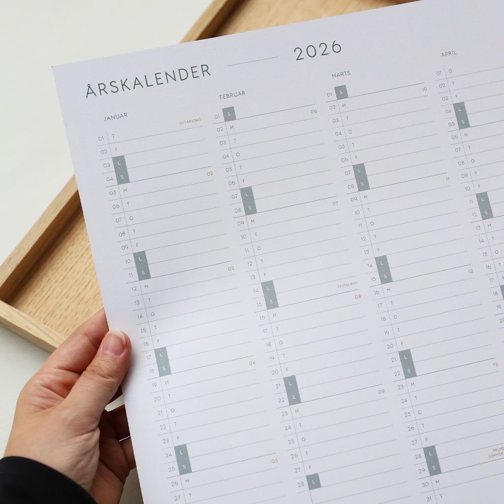 A3 KALENDER 2026