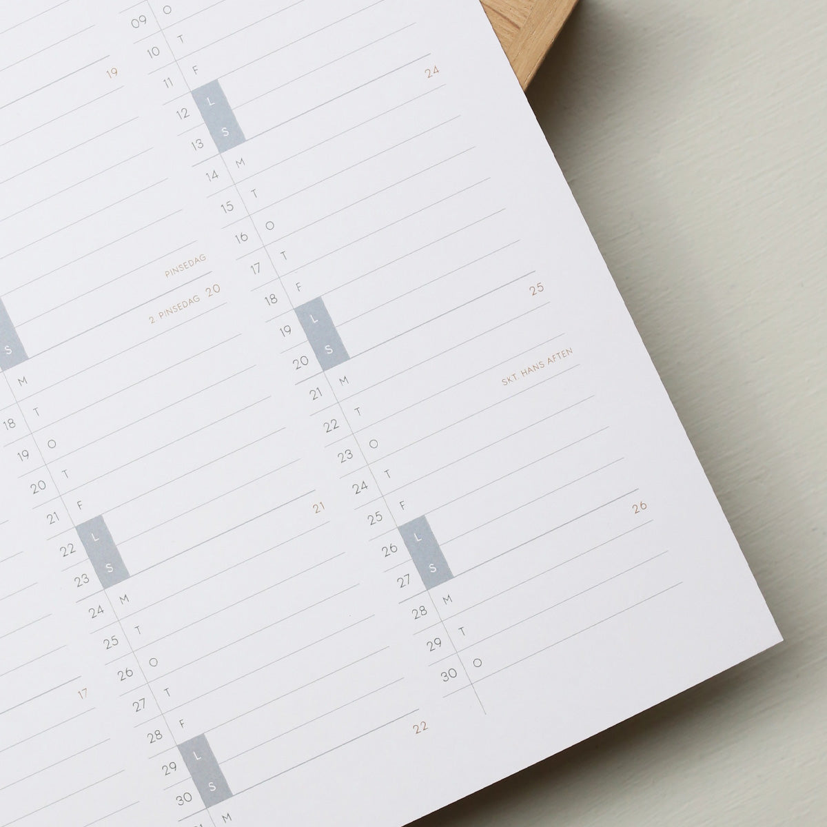 A3 KALENDER 2027 (DANISH)