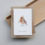 GREETING CARD // CHRISTMAS ROBIN