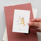 SMALL GREETING CARD // KAT (DANISH)