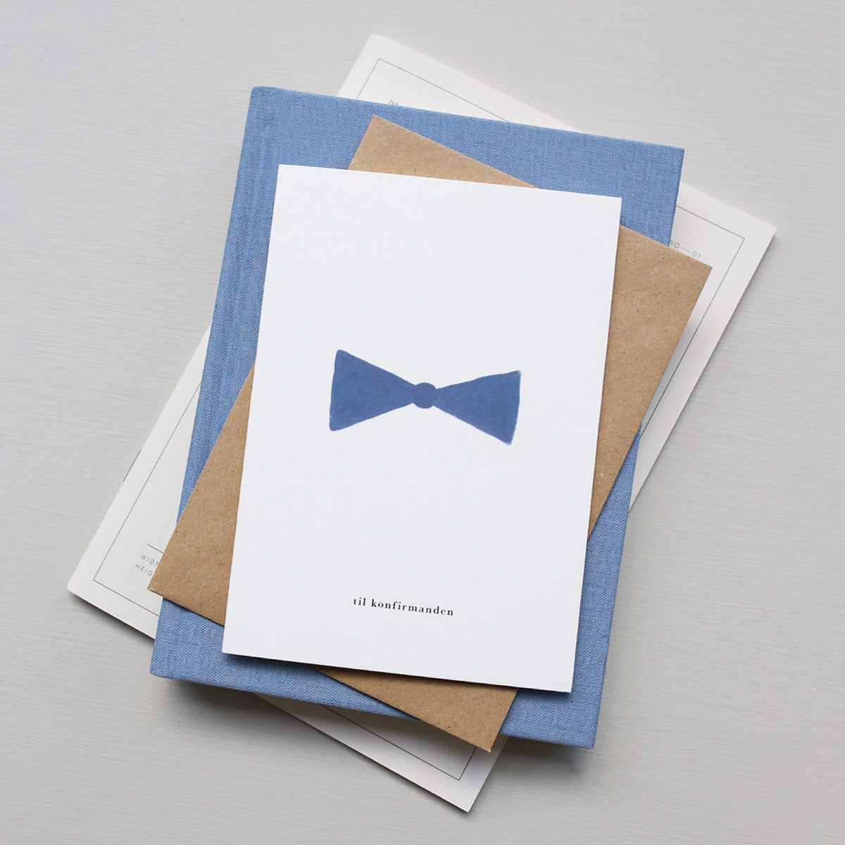 GREETING CARD // KONFIRMAND (DANISH)