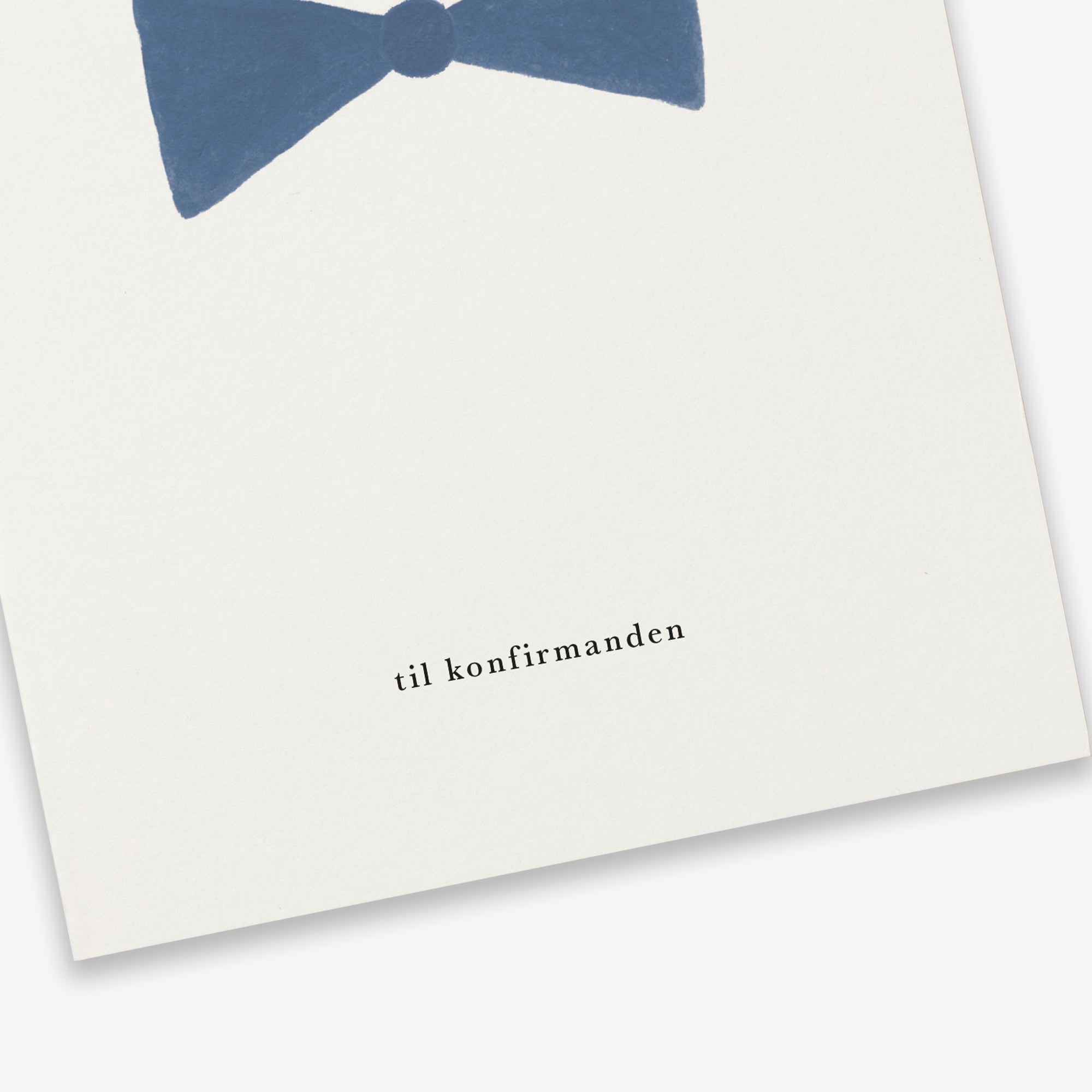 GREETING CARD // KONFIRMAND (DANISH)