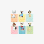 MAGNETIC BOOKMARKS // COOL DOGS