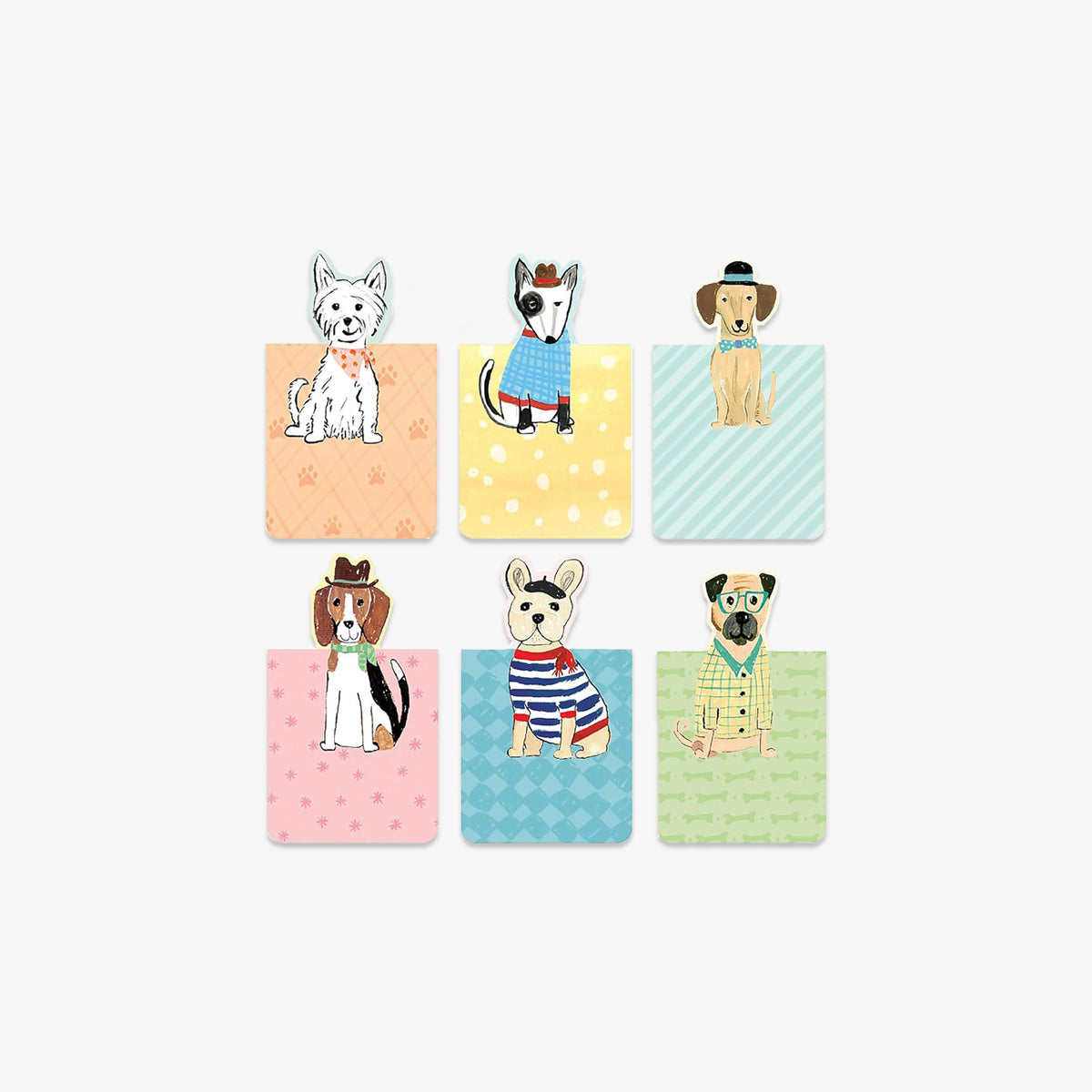 MAGNETIC BOOKMARKS // COOL DOGS
