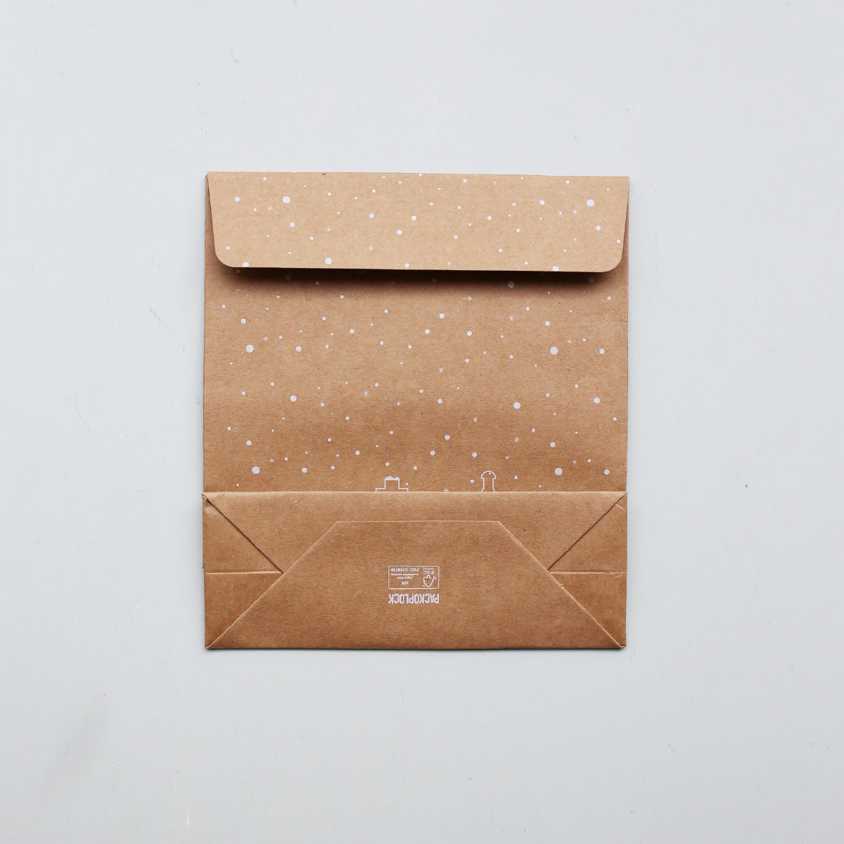 CHRISTMAS KRAFT GIFT BAG // M