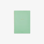 A5 RING NOTEBOOK W. DOT GRID // GREEN