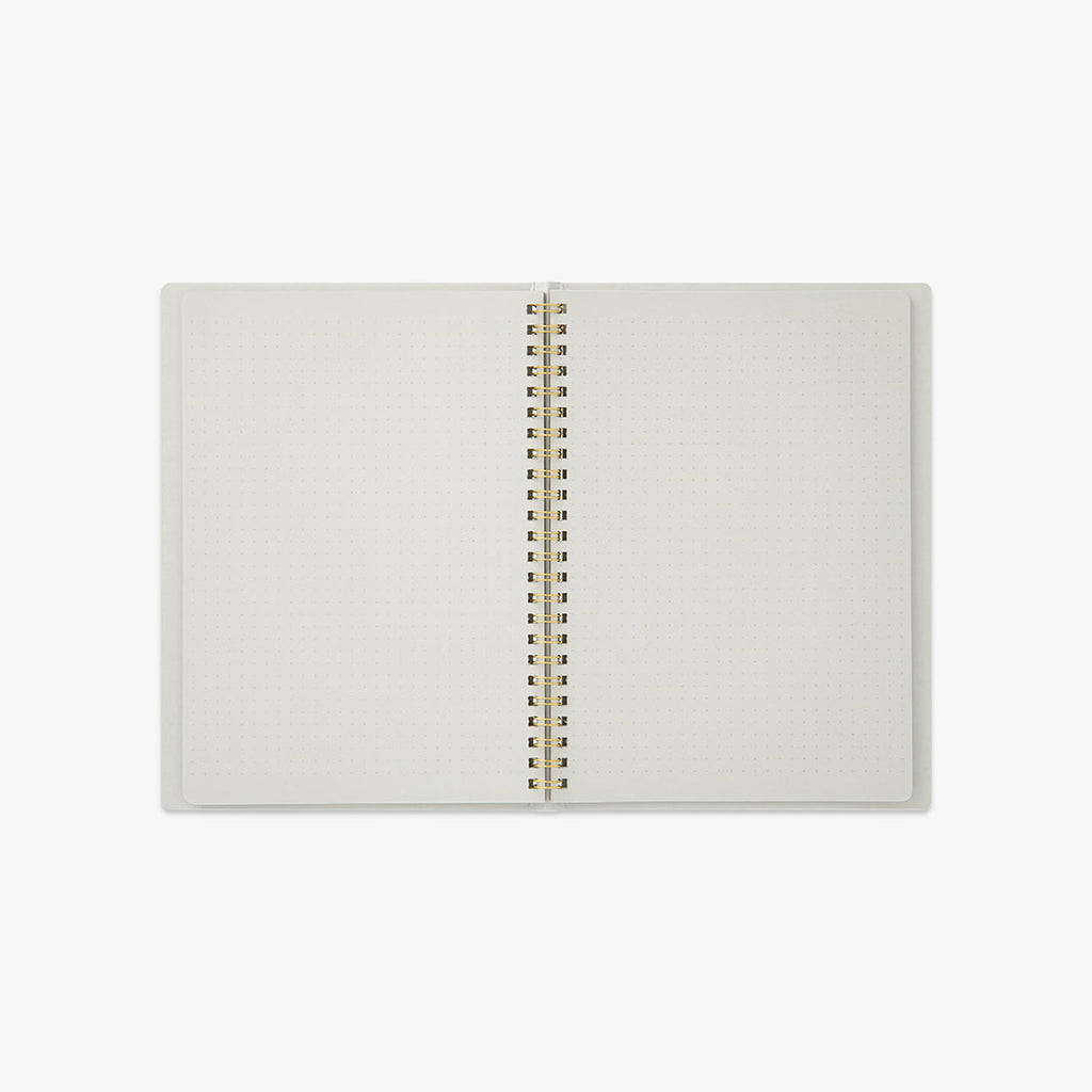 A5 RINGBUNDEN NOTESBOG // GRÅ