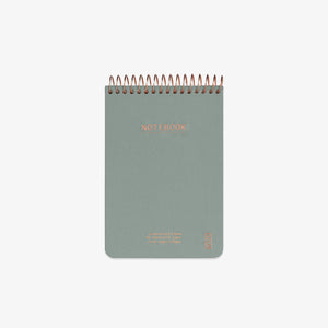 KOZO SPIRALBUNDEN NOTESBOG A6 // ALOE VERA