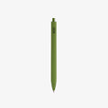 Green ballpoint pen with 'KOZO' branding on a white background