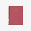 KOZO SPIRALBUNDEN KALENDER 2027 A5 // GUAVA PINK