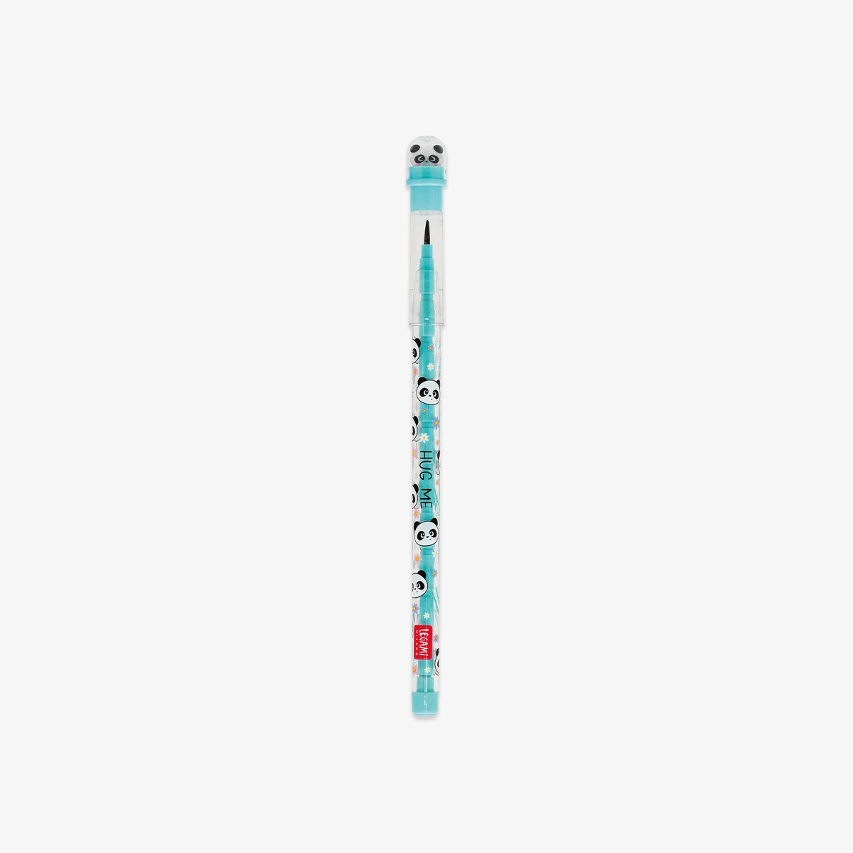 STACKABLE PENCIL WITH ERASER // PANDA