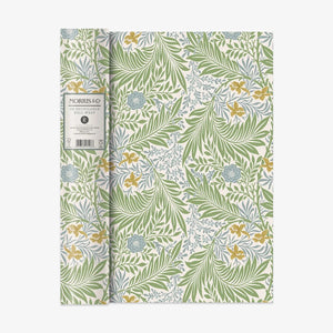 WRAPPING PAPER // WILLIAM MORRIS LARKSPUR GRASS GREEN