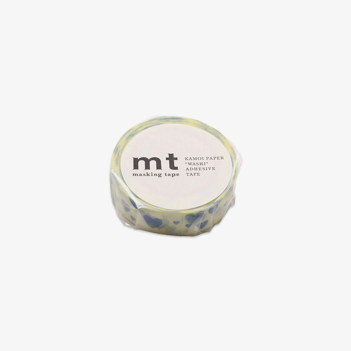 MT MASKING TAPE // HEART STAMP BLUE