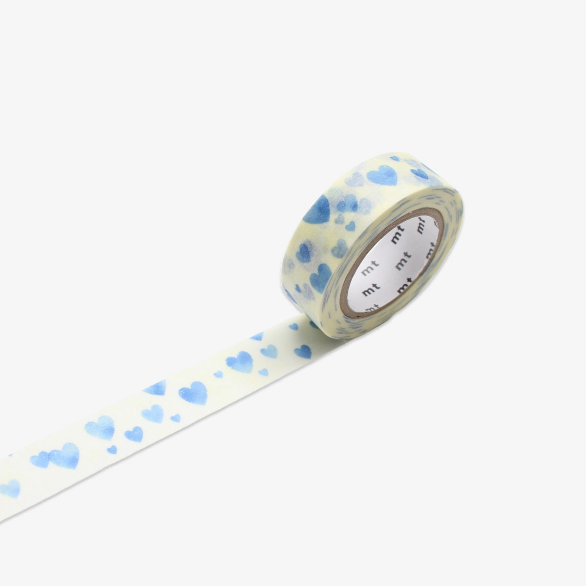 MT MASKING TAPE // HEART STAMP BLUE