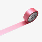 Pink washi tape on a white background